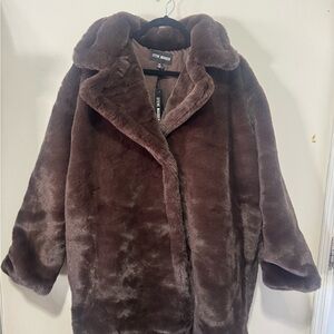 Steve Madden Chocolate Teddy Jacket
